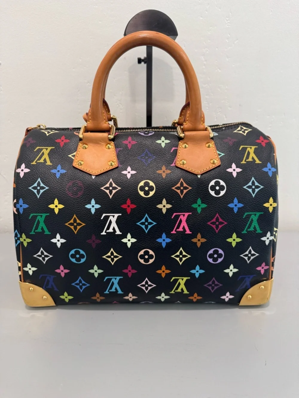Louis Vuitton Multicolore Monogram Speedy 30 Bag - Picture 2 of 11